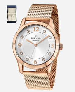 Kit Relógio Champion Feminino CN29910E