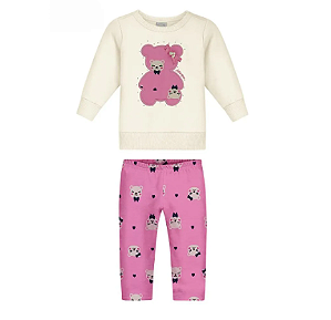 Conjunto Infantil Alakazoo urso a8111