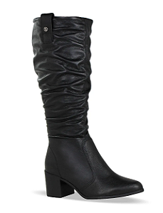 Bota Cano Longo Couro Burnish 346920