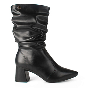 Bota Dakota Slouch Feminina Salto Bloco Cano Longo d2753