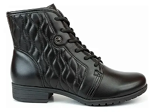 Bota Cano Curto Feminina Matelasse Conforto Dakota D2181