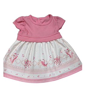 Vestido Infantil Croche Imperial Alakazoo A5213