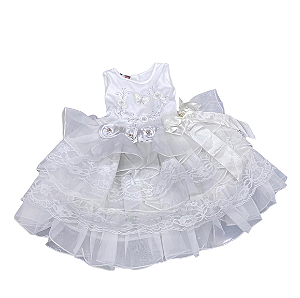 Vestido Batizado Menina 58888