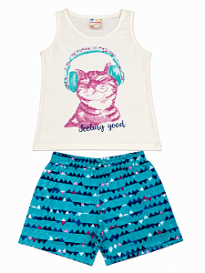 Conjunto Menina Verão Brandili 32613