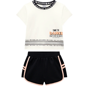 Conjunto Curto Infantil Menina Alakazoo 40094