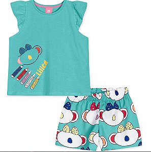Conjunto Curto Infantil Feminino Lilica 10114521