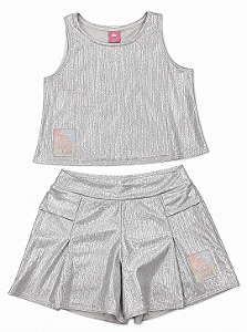 Conjunto Regata Lilica Ripilica Brilhante 10114729
