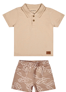 Conjunto Infantil Bege 70178 Coloritta