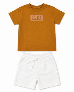 Conjunto Manga Curta Menino coloritta 70177