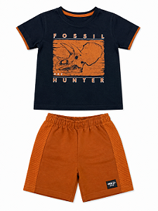 Conjunto Manga Curta Menino Alakazoo 38849