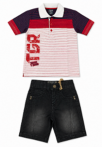 Conjunto Menino Tigor T. Tigre Polo 10200867