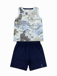 Conjunto Infantil Menino S/Mangas Alakazoo 45818