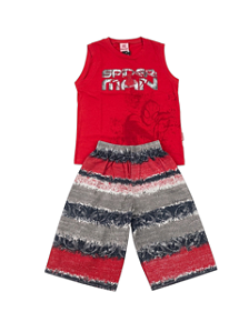 Conjunto Menino Spider 32364 Verão