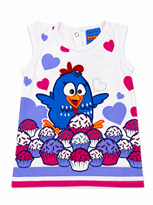 Blusa Infantil Galinha Pintadinha 46246 Malwee