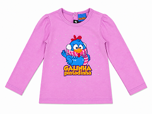 Blusinha Infantil Galinha Pintadinha Manga Longa 40168 Malwee