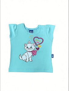 Blusinha Infantil Brandili Marie Manga curta 31149