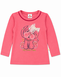 Blusinha Infantil Brandili Manga Longa 51528