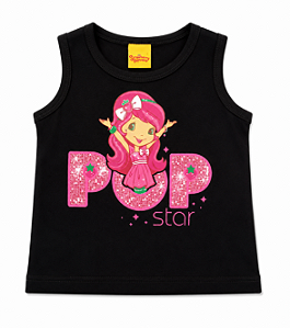 Blusinha Regata Infantil Moranguinho 34959 Malwee