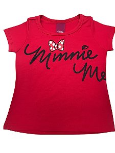 Blusinha Manga Curta Minnie D30502