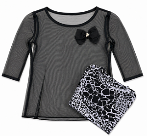 Blusinha Manga Longa 2 peças 10302007 Marisol