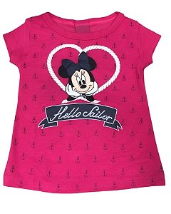 Blusinha Manga Curta Minnie D30117