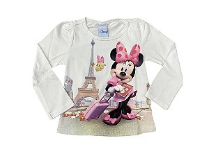 Blusinha Manga Longa Minnie D6103