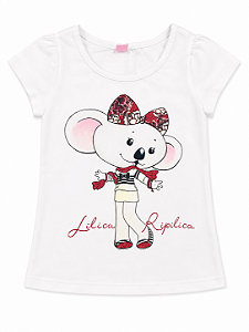 Blusinha Manga Curta Lilica Ripilica 10103769