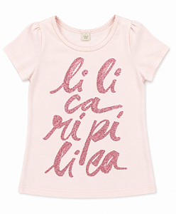 Blusinha manga Curta Lilica Ripilica 10104231