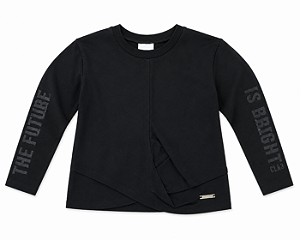 Blusa basica Manga Longa infantil Coloritta 75001