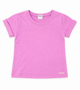 Blusinha Manga Curta Infantil Basica 0011 Malwee