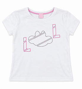 Blusinha infantil Lilica Ripilica Manga Curta 10114687