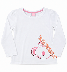 Blusinha infantil Lilica Ripilica Manga Longa 10114058