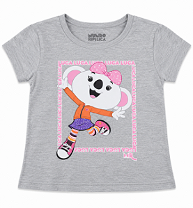 Blusinha infantil Mundo Lilica Ripilica Manga Curta 11400294