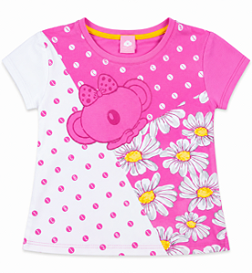 Blusinha infantil Lilica Ripilica Manga Curta 10112956