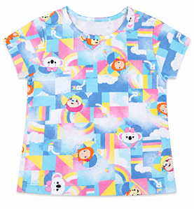Blusinha infantil Mundo Lilica Ripilica Manga Curta 11400255