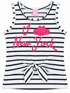 Blusinha infantil Lilica Ripilica Regata 10107795