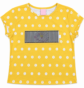 Blusinha infantil Lilica Ripilica Manga Curta 10112940