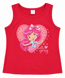 Blusinha Regata Infantil Moranguinho 34959 Malwee