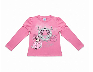 Blusinha Manga Longa Minnie d6055