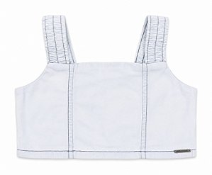 Blusinha Cropped Jeans Alakazoo 47996