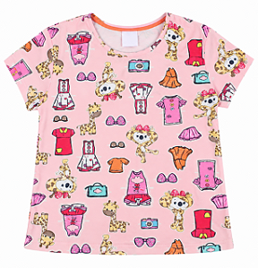 Blusinha infantil Lilica Ripilica Manga Curta 10112957