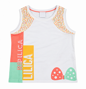 Blusinha infantil Lilica Ripilica Regata 10111623