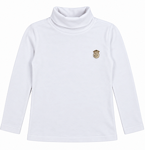 Blusinha basica manga longa infantil Brandili 50721