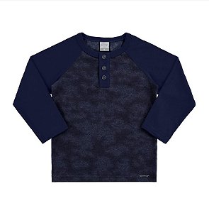 Camiseta em Malha View Flex e Meia Malha Penteada 62586
