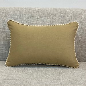 Capa Para Almofada Caramelo Com Vivo Mescla Caramelo