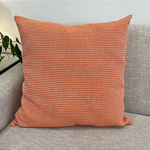 Capa Para Almofada Mini Chevron Laranja