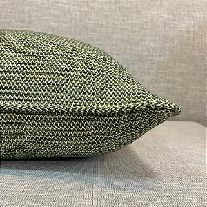 Capa Para Almofada Mini Chevron Verde