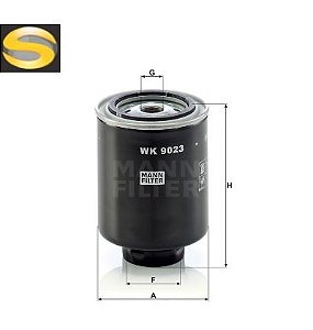 MANN WK9023 - Filtro de Combustível