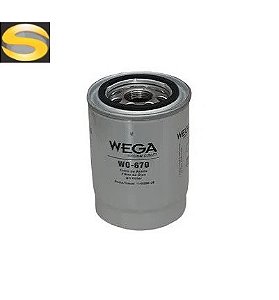 WEGA WO670 - Filtro de Óleo Lubrificante