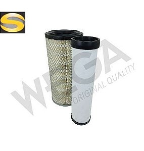 WEGA WAP650K - Filtro de Ar do Motor - KIT (Primário + Secundário)